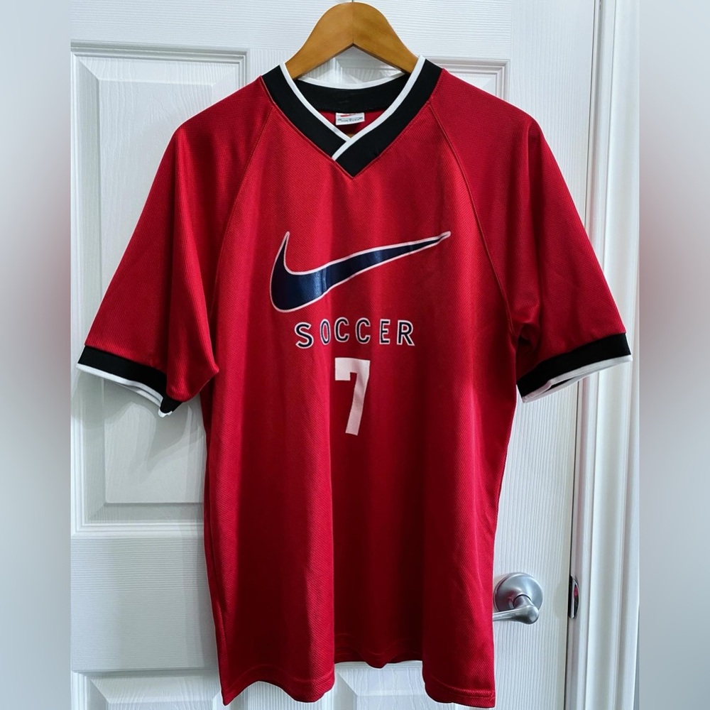 Vintage 1990’s Nike USA  Soccer Men’s sz M Jersey Made In USA